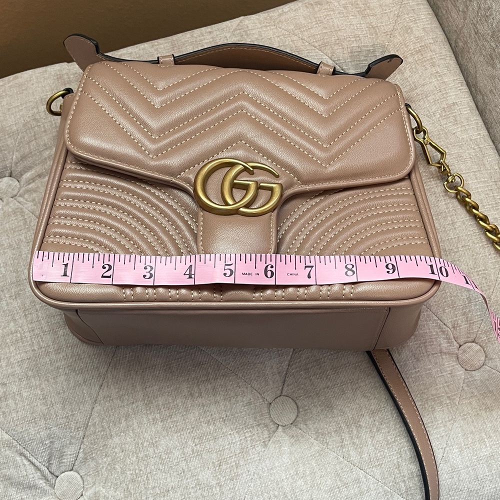 Quilted Chain Crossbody Bag - Picture 10 of 11